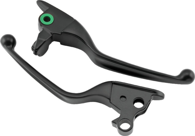 Bikers Choice 482551 08-10 FLT Black Lever Set Replaces H-D 38843-08 - Photo - Primary