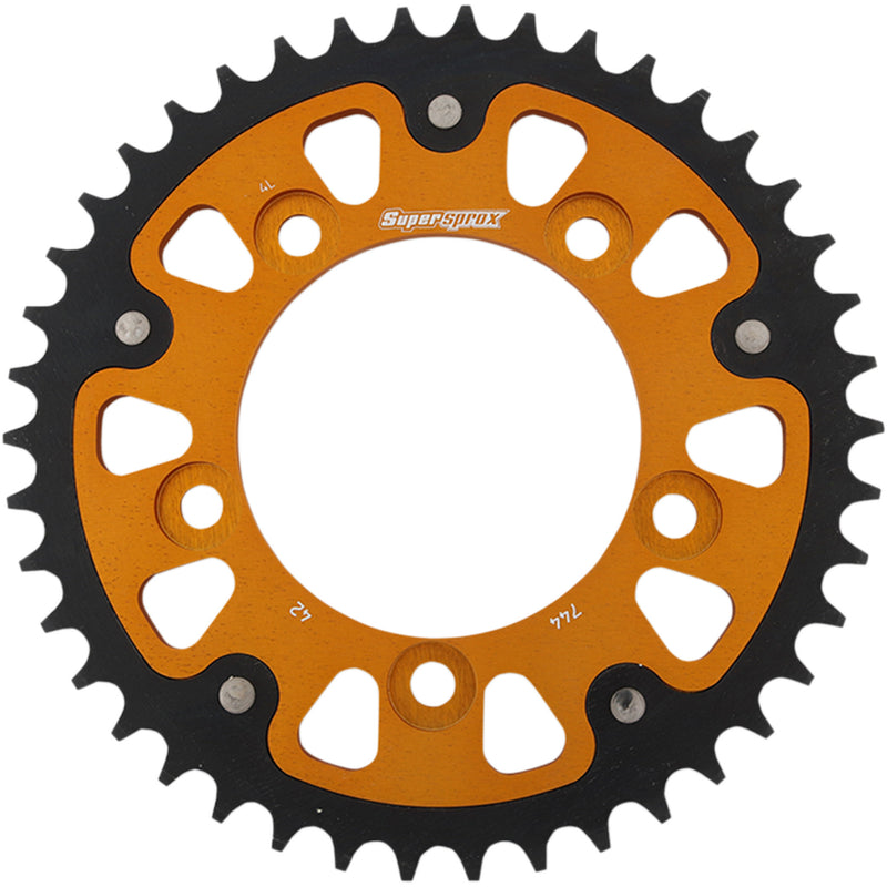 SUPERSPROX 1210-2190 RST-744-42-GLD Stealth Rear Sprocket 42 tooth - gold - ducati