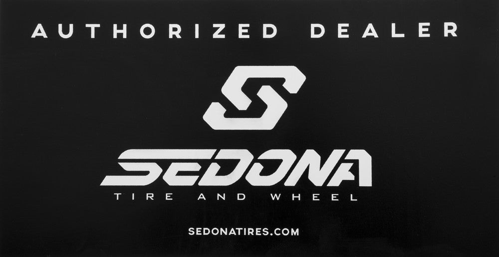 Sedona 99-8313 SEDONA DEALER SEDONA AUTHORIZED DEALER WINDOW DECAL4.25" X 8.125"