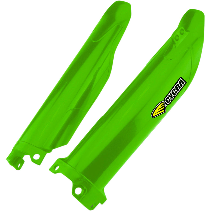 CYCRA 0412-0326 1CYC-6909-72 Plastic Fork Guards Fork Guards - Green