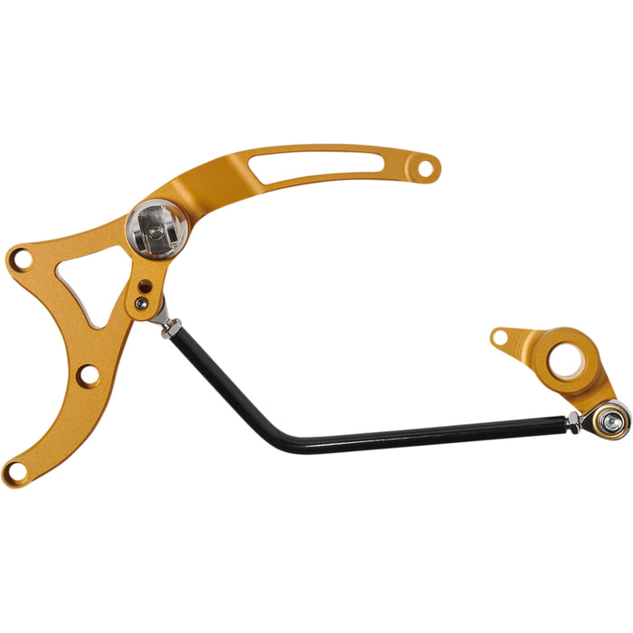 PERFORMANCE MACHINE (PM) 1623-0535 0035-1172M-SMG Mid Controls - Gold -Softail