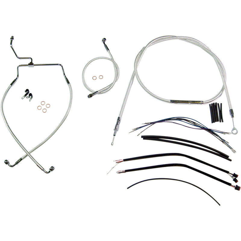Magnum Shielding Cable Kit - 387471 For Harley Road King 2014-2015