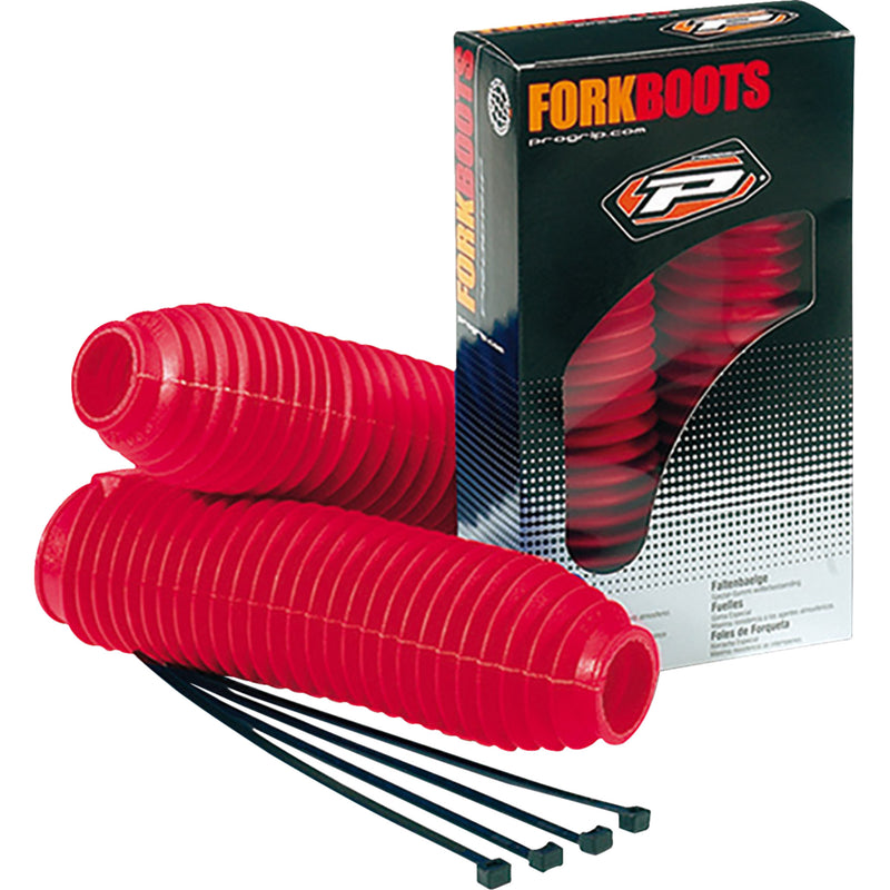 PRO GRIP 0406-0085 PA251045GORO Fork Boots 42/45 mm - red