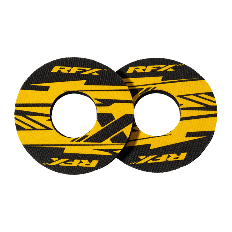 Rfx 739-0815 FXHG 90100 00YL GRIP DONUTS YELLOW