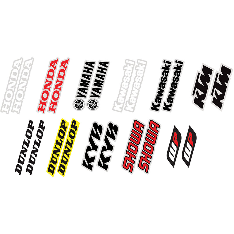 FACTORY EFFEX 4302-4604 19-44500 Fork and Swingarm Decals Fork/Swingarm Decal - KTM