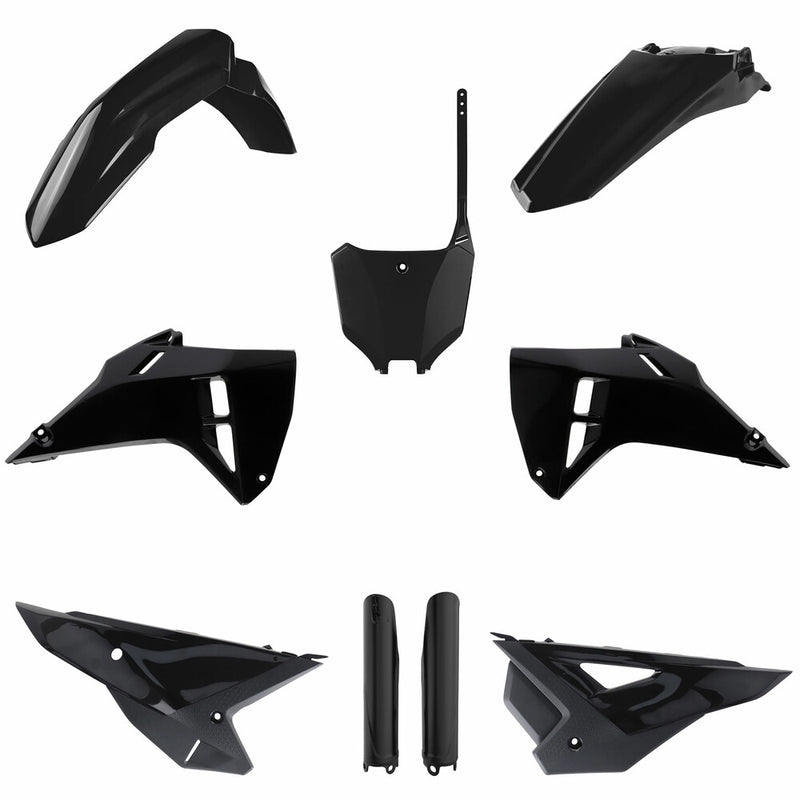 Polisport Plastic Kit Honda CRF Black - 91600 Honda CRF250R / CRF450R 2025