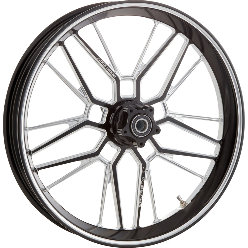 ARLEN NESS 0210-0450 330-025 Split-Spoke Rim - Black/Contrast Cut - 21x3.5