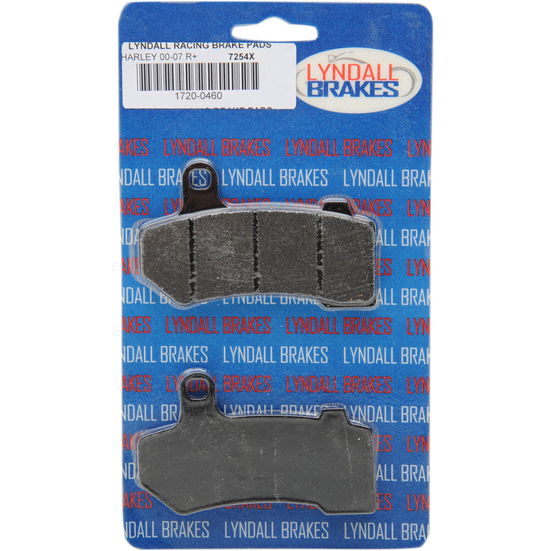 Lyndall Racing Brakes Llc Brake Pad - 7254X For Harley Motorcycles 2006-2021