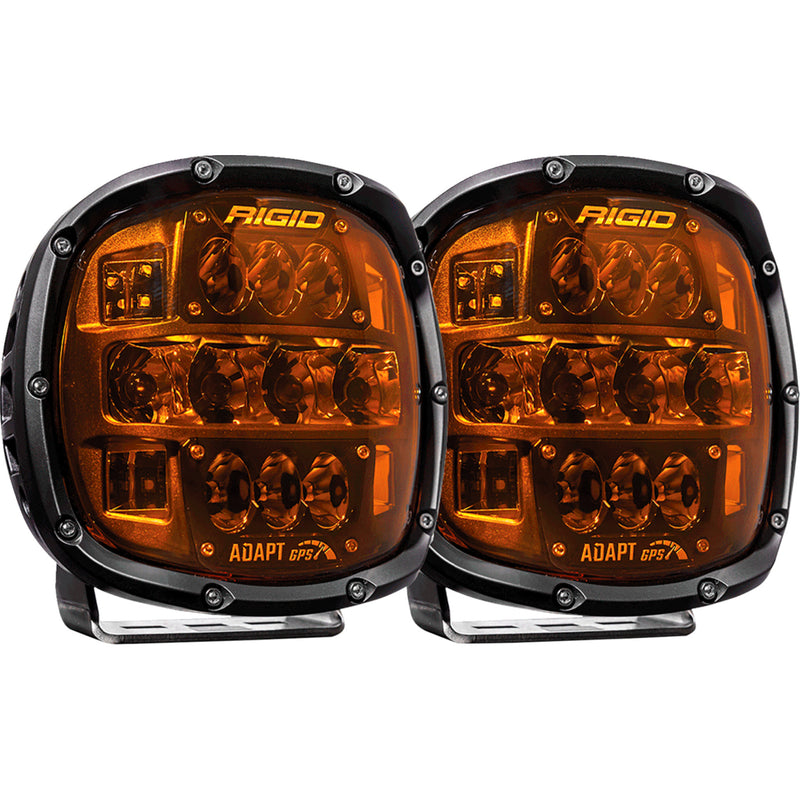 RIGID INDUSTRIES 2001-2802 300515 Adapt XP LED Light amber lens - pair