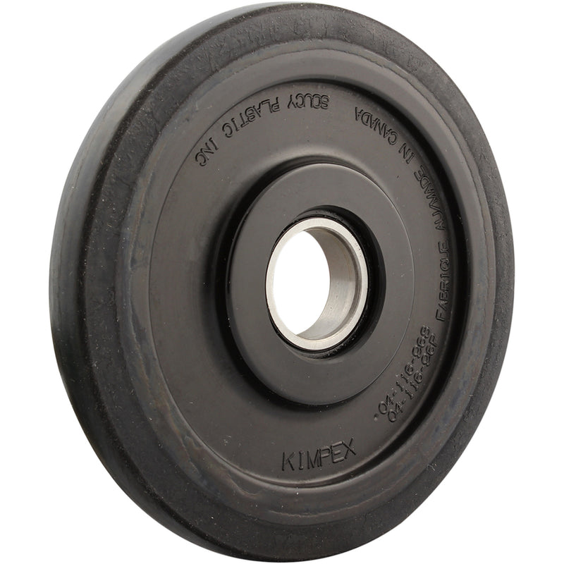 KIMPEX 4702-0164 298936 Idler Wheel with bearing 6005rs - black - 130 mm od x 25 mm id