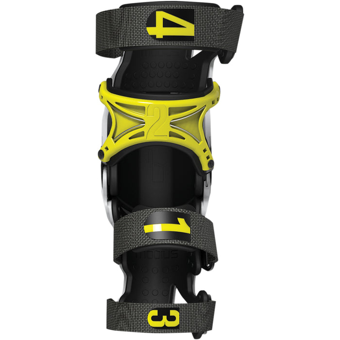 MOBIUS 2704-0406 1010101 X8 Knee Braces white/yellow - xs