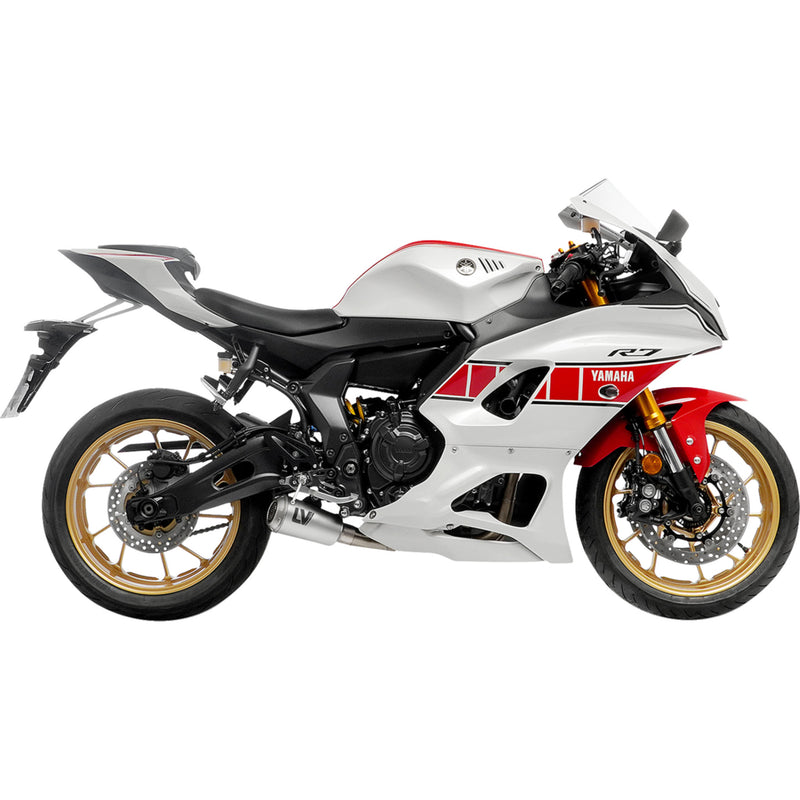 LEOVINCE 1810-3300 15272U 2-into-1 LV-10 Exhaust System stainless steel - yamaha 700