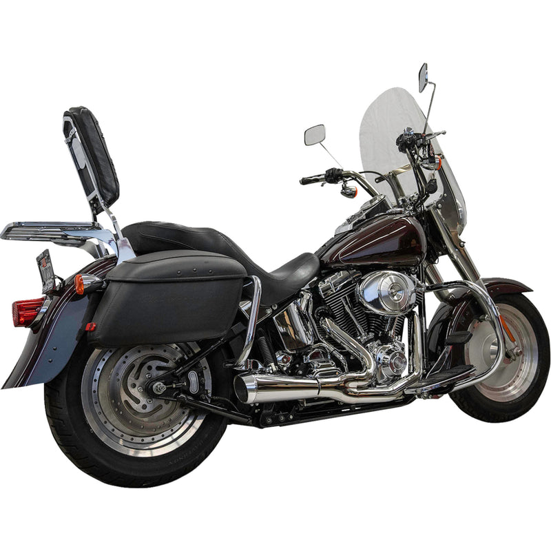 Bassani Xhaust Ripper 2-Into-1 Exhaust System - 1S6C For Harley Softail / Screamin' / 15th Anniversary 1986-2017