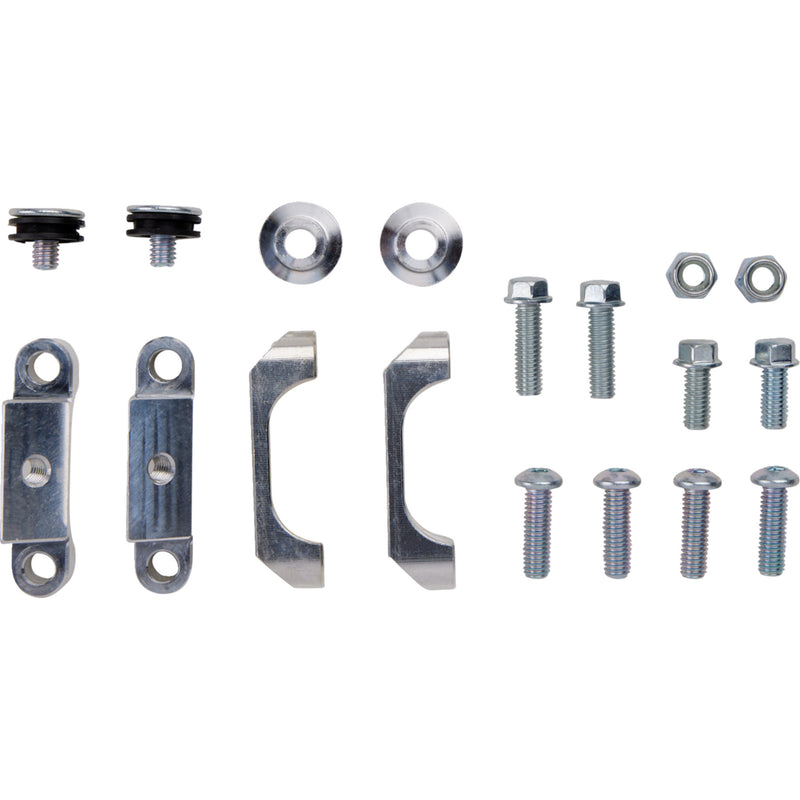 WORKS CONNECTION 1901-0849 18-710 Radiator Brace Set silver - honda