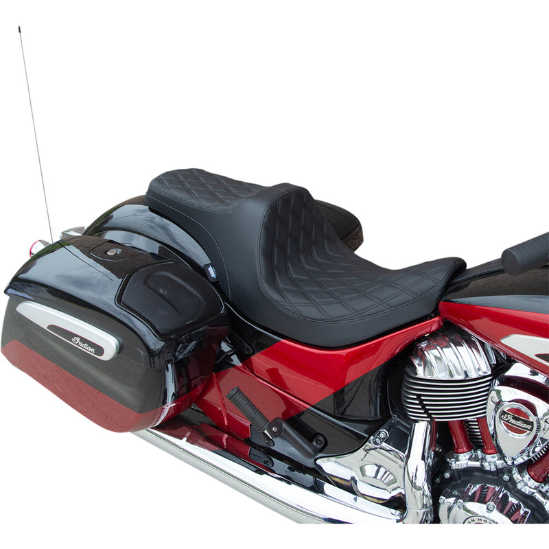 Drag Specialties Predator III Seat - 0810-2270 For Indian 2014-2022