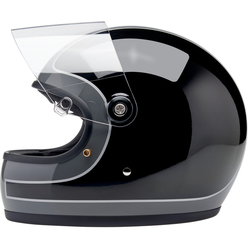 BILTWELL Gringo S Tracker Helmet - Gloss Storm Gray/Black