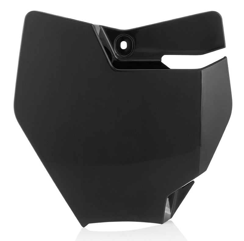 Acerbis Front Number Plate Black - 2449400001 KTM SX 65 2016-2024