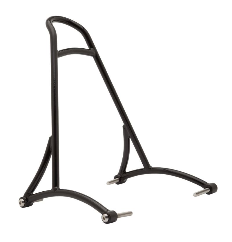 Burly Brand B13-1504B Short Sissy Bar 13in - Black - User 1