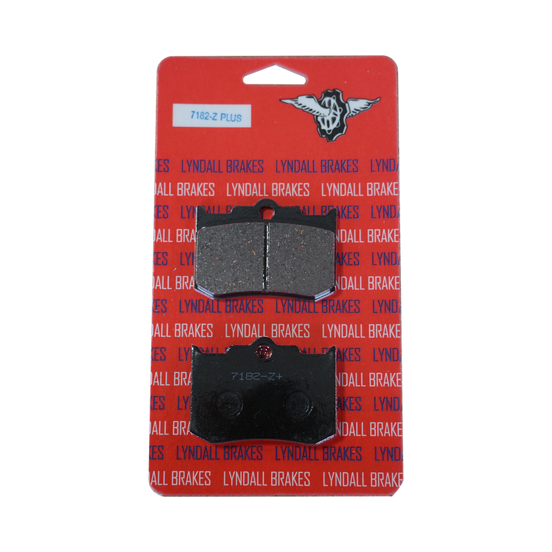 Lyndall Brakes Brake PAD Z+ P M - 7182-Z+ For Indian Scout / Spirit / Chief 2001-2003