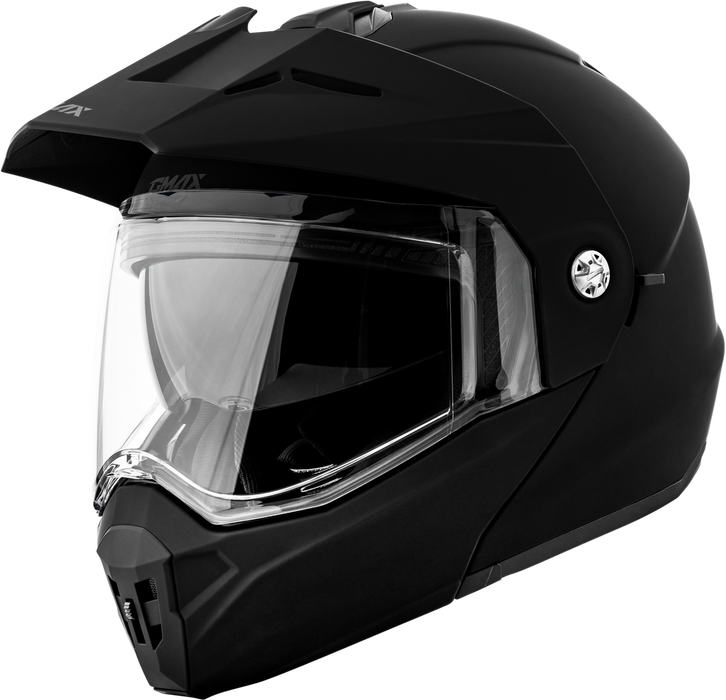 Gmax 72-7531S M1740074 MD-74 SOLID HELMETS MATTE BLACK SM