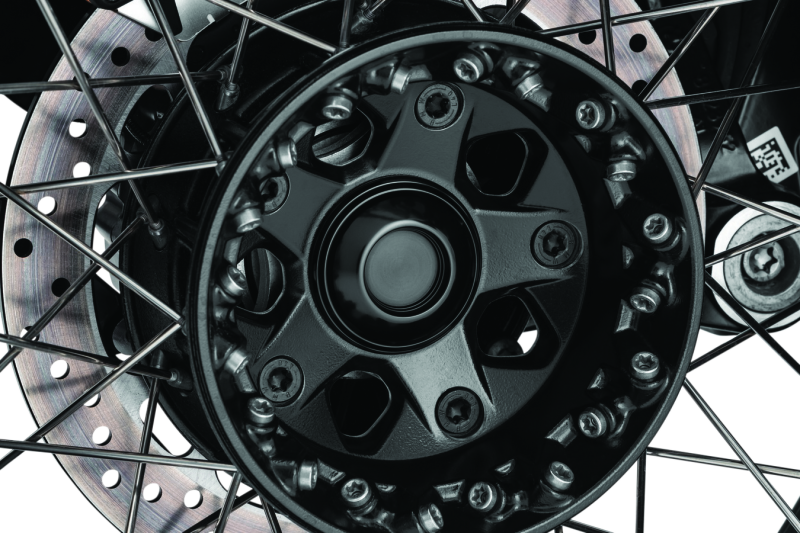 Kuryakyn 3805 Lodestar Rear Axle Sliders-bmw-black - User 1