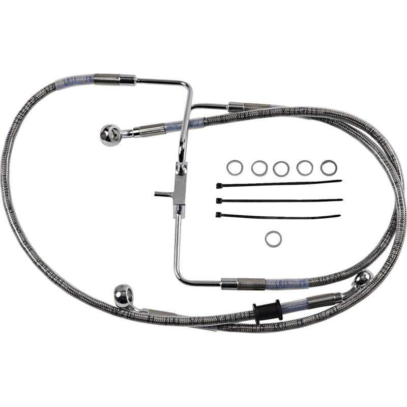 Drag Specialties Brake Line - 1741-5848 For Harley 1200 Roadster 2016-2020