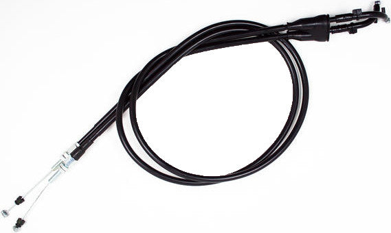 Motion Pro Black Vinyl Throttle Push-Pull Cable SET - 05-0166 Yamaha 225 / Big Wheel 350 / WR 400 / YZ 400 1986-1988
