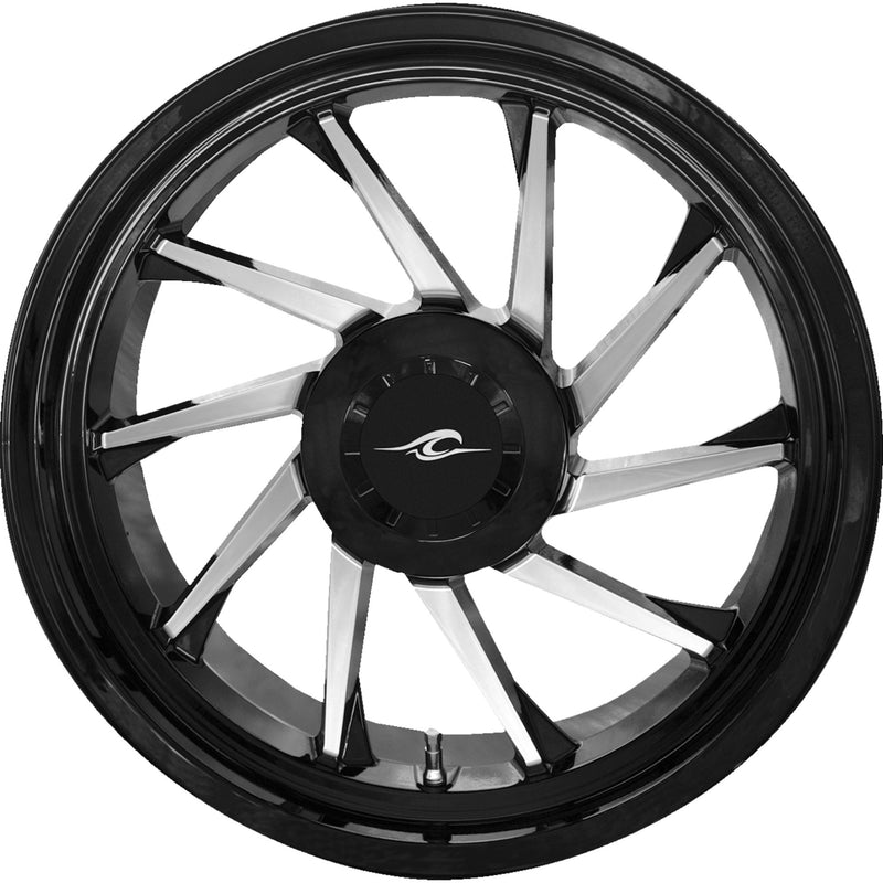 Coastal Moto Hurricane 3D Wheel - 3D-HURR-187T-BC For Harley Touring 2009-2025