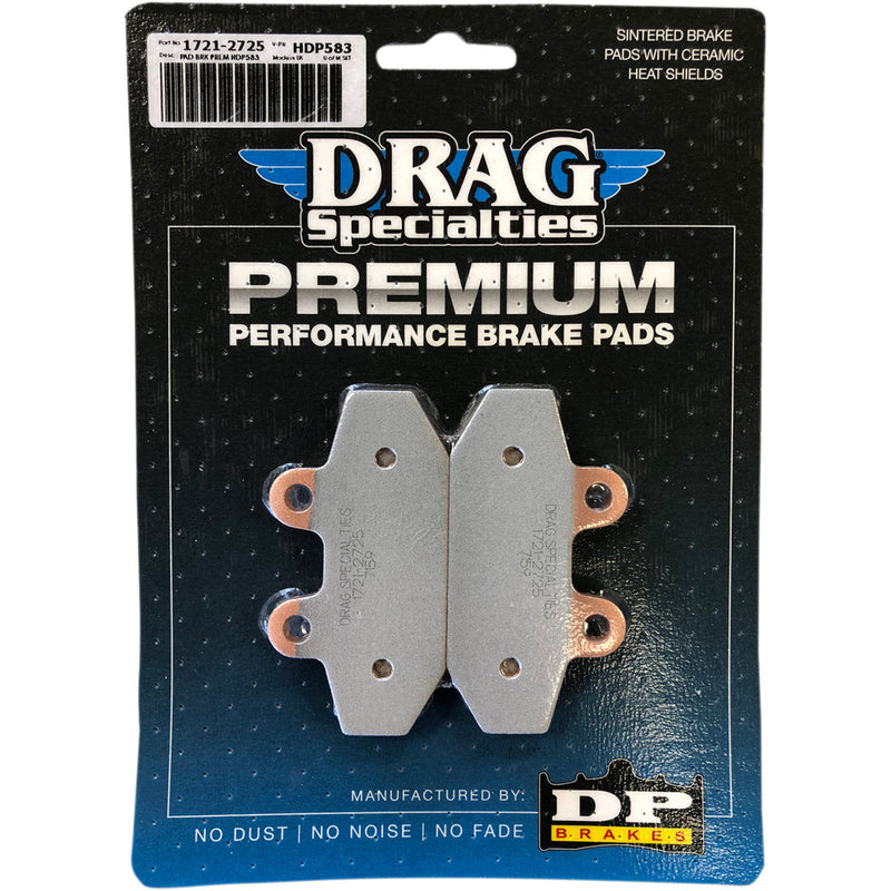 Drag Specialties Brake Pad - 1721-2725 For Harley Softail 2018-2022