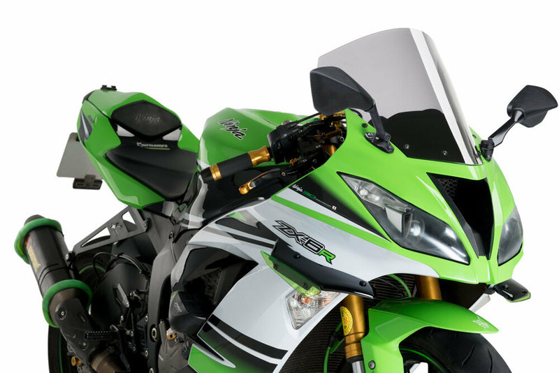 Puig Hi-Tech Parts Windscreen R-Racer Clear - 3629W Kawasaki Ninja 2013-2023