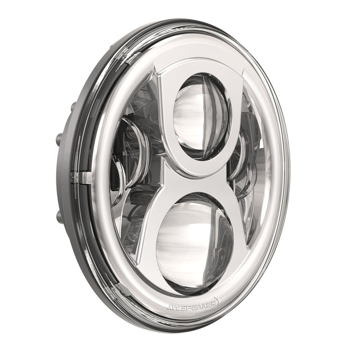 Jw Speaker 826-05049 0554961 8700 EV2-S HEADLAMP 7" CHR BEZEL