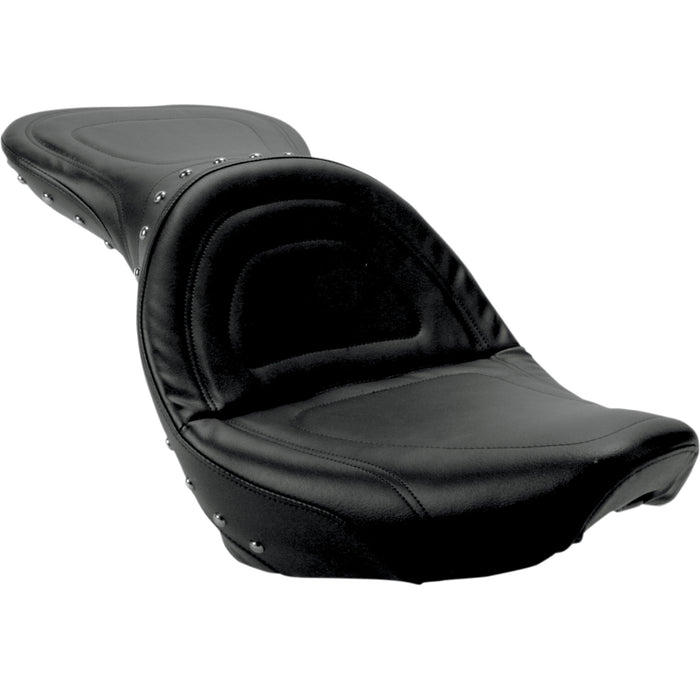 SADDLEMEN 0802-0211 8800J Explorer Special Seat — without Backrest - Explorer Special Studded Seat - Softail