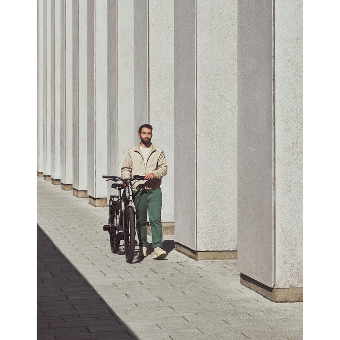 IGO ELECTRIC BIKES 4901-0017 100-222-000 Discovery LS E-Bike Discovery Yorkville LS E-Bike - Platinum - Hybrid