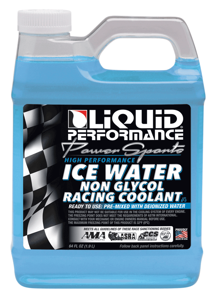 Liquid Performance 80-0214 0699 ICE WATER NON GLYCOL RACING COOLANT 64OZ