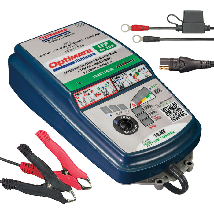 TECMATE 3807-0576 TM-275 Optimate™ Lithium LFP 4S 10A Battery Charger Optimate™ Battery Charger - Lithium