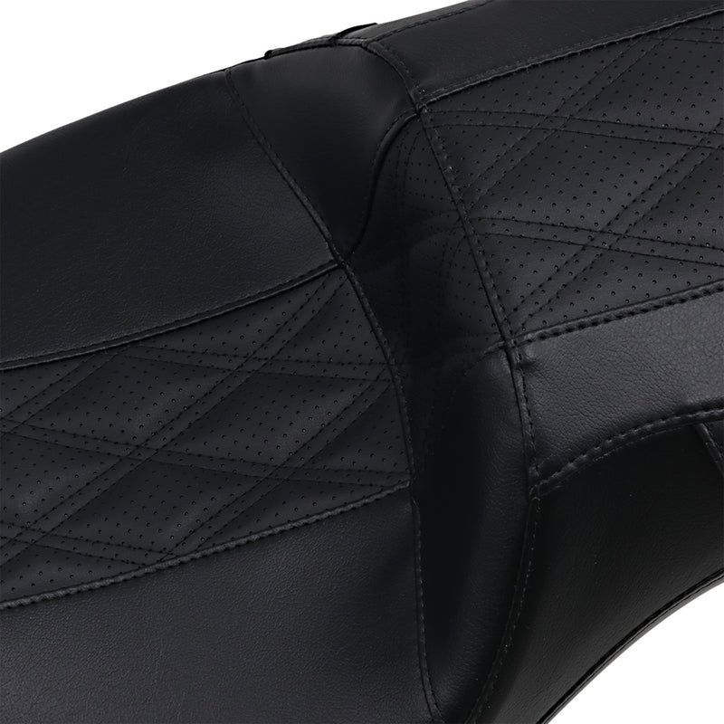 LePera Outcast Daddy Long Legs Seat - LK-997DLGT2 For Harley Touring 2008-2022
