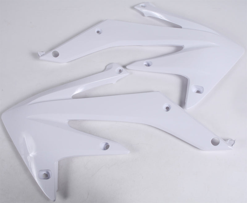 Acerbis Radiator Shrouds White - 2043640002 Honda CRF450R 2005-2008