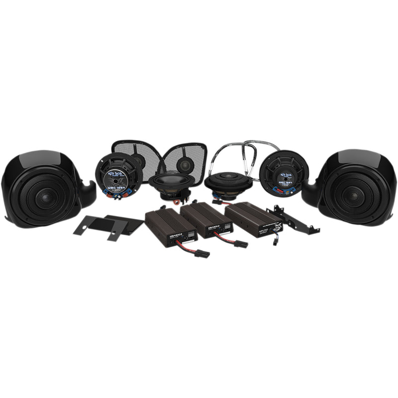 Wild Boar Audio WBA Whole HOG RG Speaker And Amplifier Kit For Harley Road Glide 2016-2024