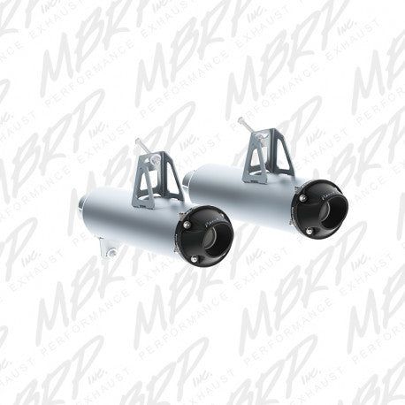 Mbrp Dual Perf S O Mflr CAN - AT-9207PT Can-Am Maverick 2013-2016