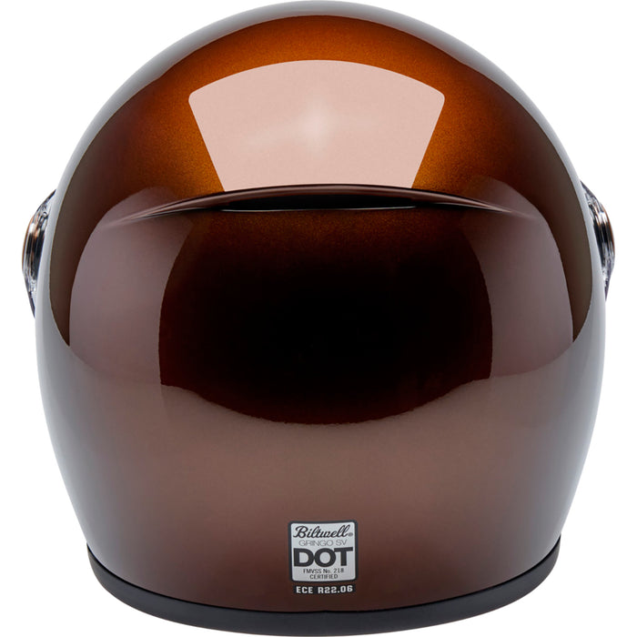 BILTWELL Gringo SV Helmet Metallic - Whiskey