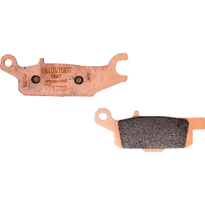 Galfer Brake Pad - FD379G1397 Yamaha Grizzly 4x4 Auto / YFM250R Raptor / 550 Grizzly 4x4 2007-2014