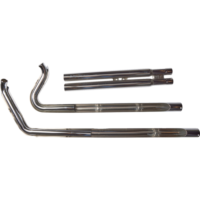 Cobra Speedster 2-Into-2 Exhaust System - 6950T For Harley Softail 1986-2006