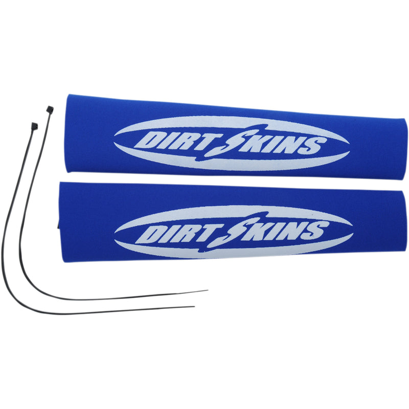 SCHAMPA & DIRT SKINS 0406-0107 DSFRKSEAL15-2 Dirt Skins™ Fork Covers Fork Covers - 2 mm Neoprene - Blue/White - 12.25" Standard