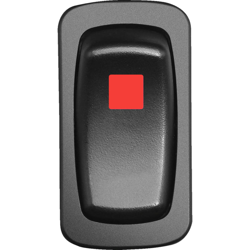 MOOSE OFFROAD 2106-0594 GEN-CAR-R Low-Profile Switch Switch - On/Off - Red