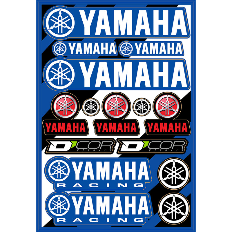 D'COR VISUALS 4320-2239 40-50-101 Decal Sheet yamaha cor2