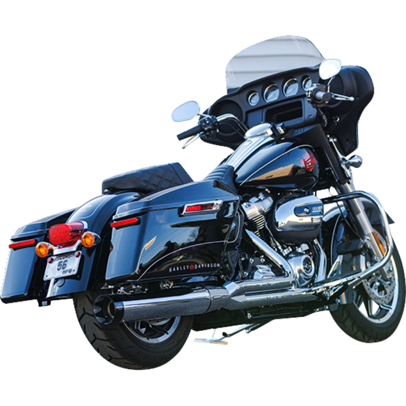 S&s Cycle Sidewinder 2-Into-1 Exhaust System - 550-0758 For Harley Touring 2017-2026