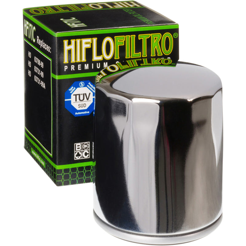 Hiflofiltro Oil Filter - HF171C For Harley Motorcycles 1999-2023
