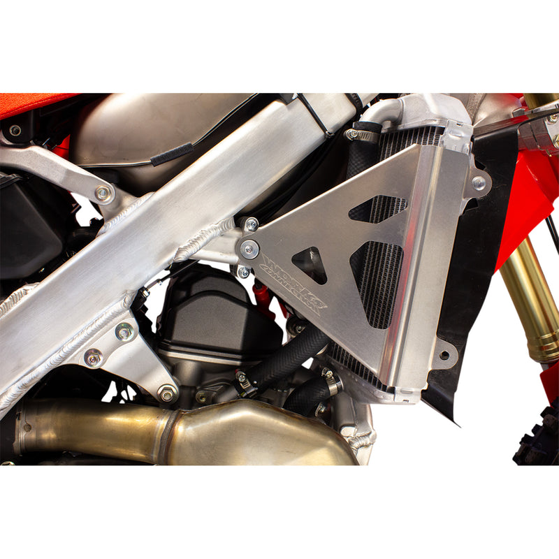 WORKS CONNECTION 1901-0849 18-710 Radiator Brace Set silver - honda
