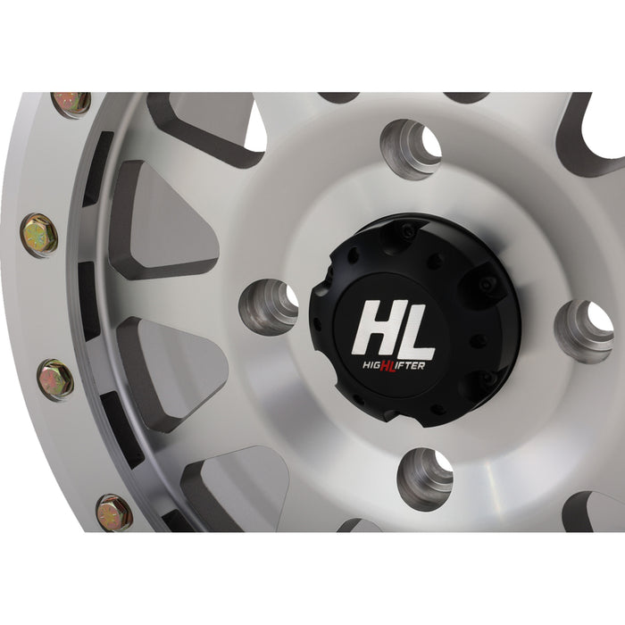 HIGH LIFTER 0230-1284 15HLA1-1756 HLA1 Beadlock Wheel Wheel - HLA1 Beadlock - Front/Rear - Machined - 15x7 - 4/156 - 5+2 (+40 mm)
