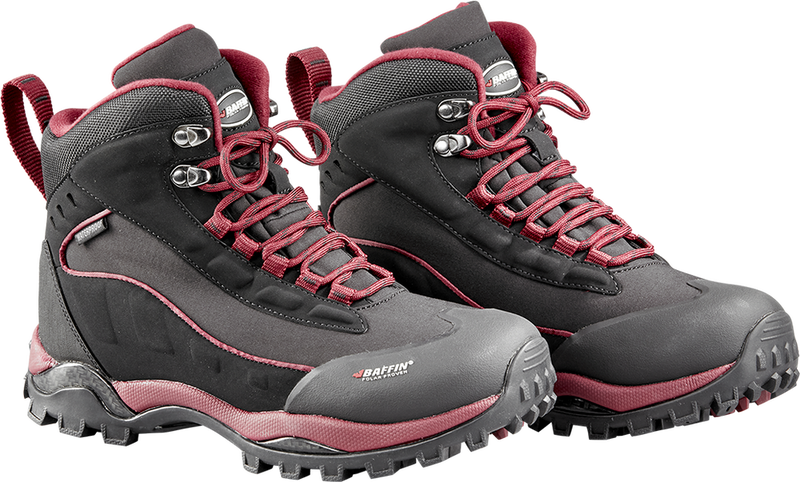 Baffin 11-025811 SOFTW001-BBP-11 WOMEN'S HIKE BOOT BLACK/SANGRIA 11